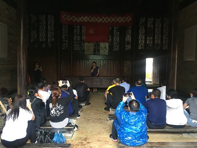 民盟西安市委员会井冈山红色培训茅坪八角楼现场教学